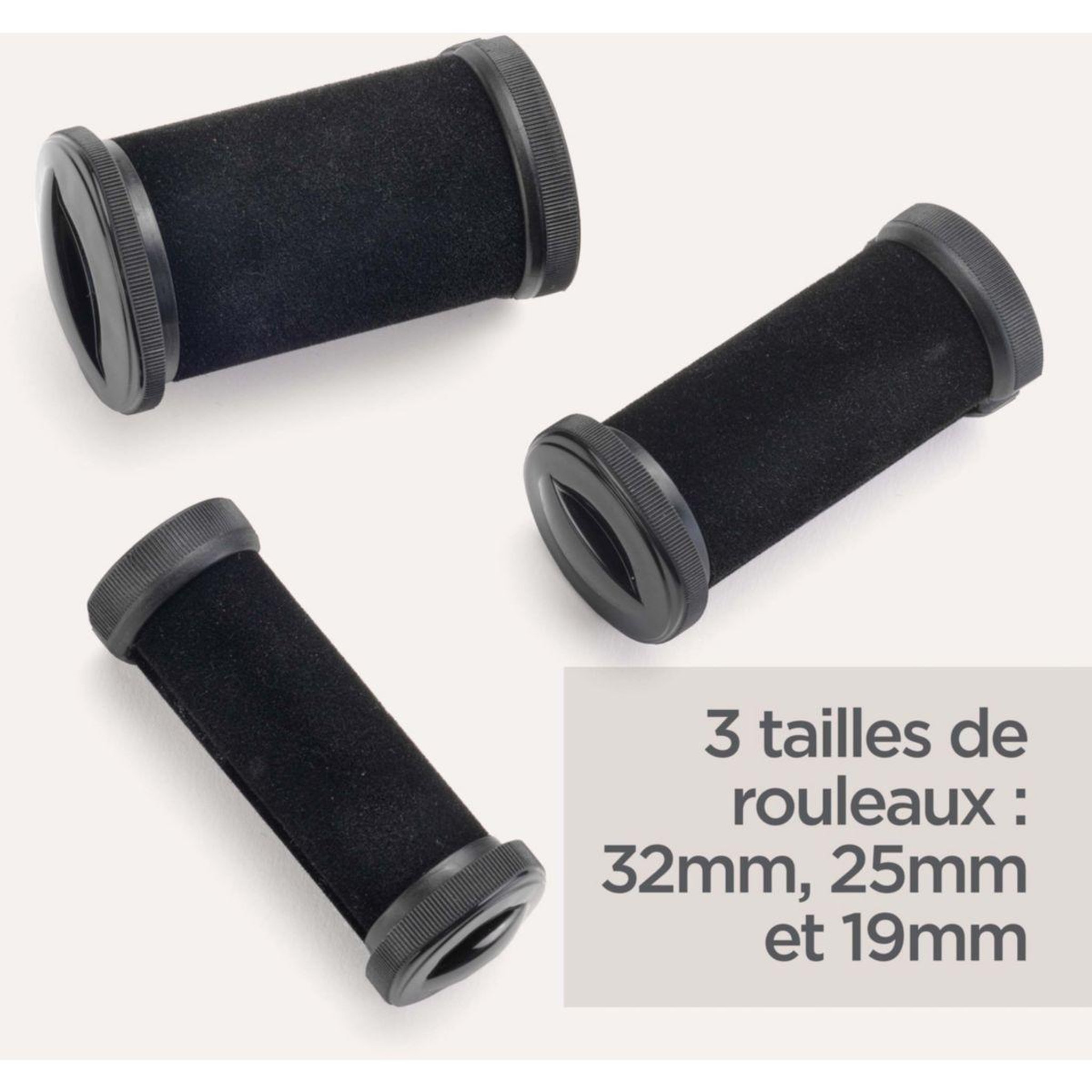 Voir la diapositive 2 : BABYLISS Bigoudis chauffants rs035e