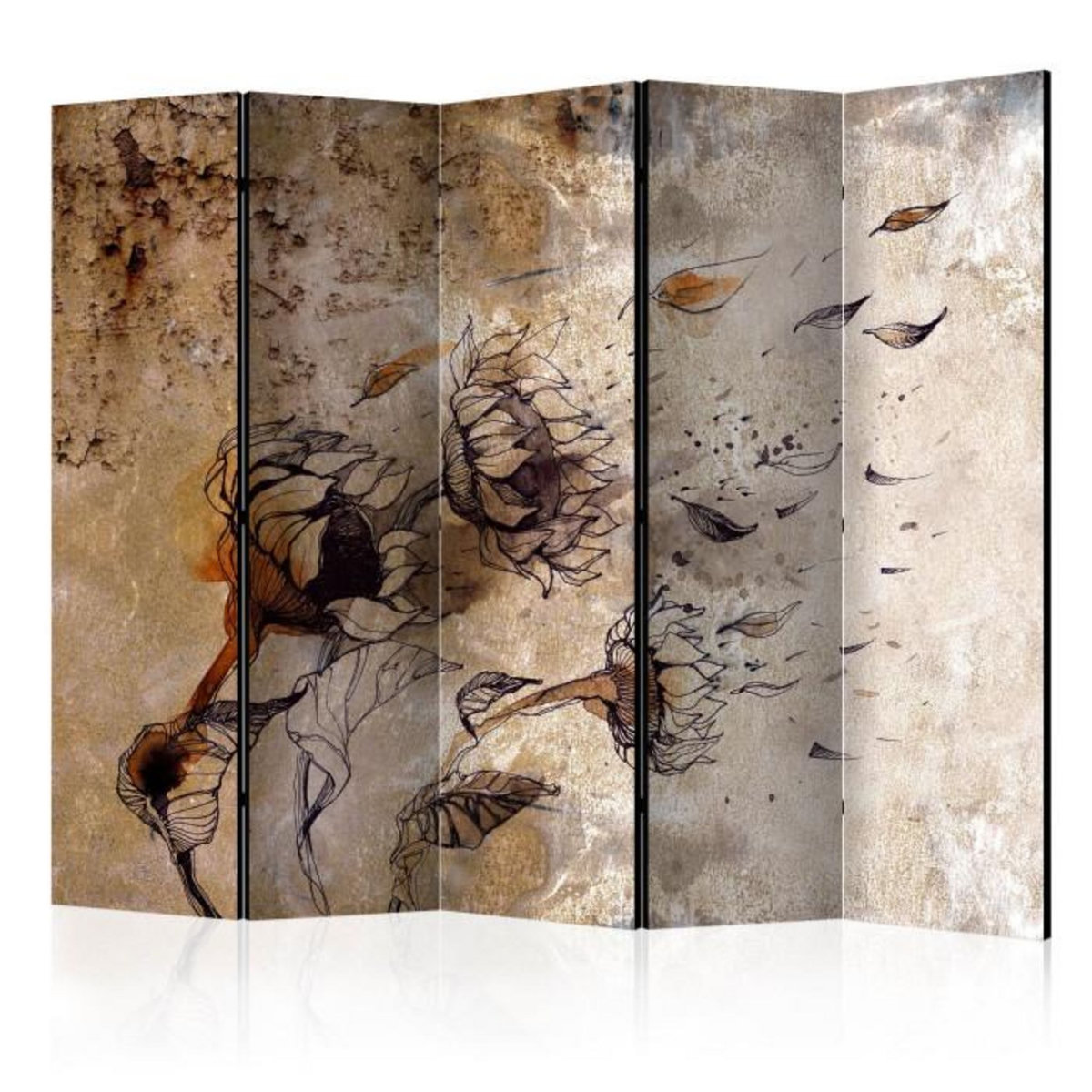 Paris Prix Paravent 5 Volets  Breath of Wind  172x225cm