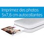 HP Imprimante photo portable Sprocket White Luna