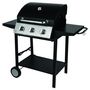 Voir la diapositive 2 : Somagic Barbecue gaz - 3 brûleurs - Acier chromé 55 x 41cm
