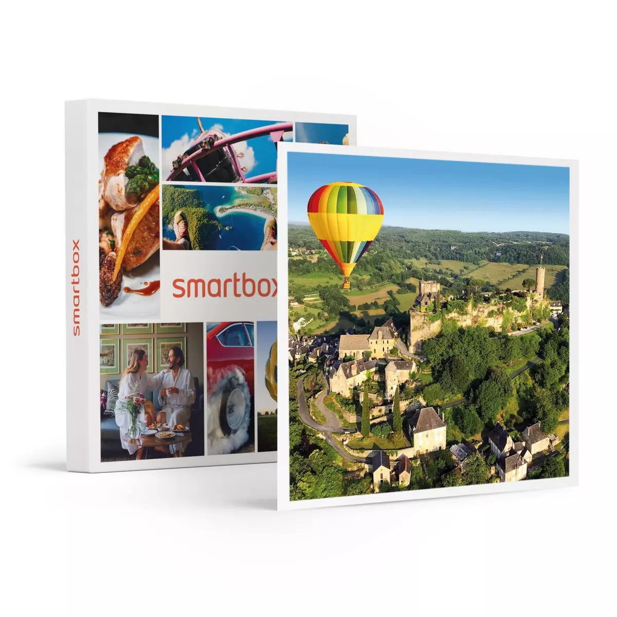 Smartbox Vol en montgolfière pour 8 personnes près de Brive-la-Gaillarde - Coffret Cadeau Sport & Aventure