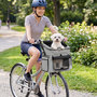 Voir la diapositive 2 : PAWHUT Panier de vélo avant pour chiens sac à dos sac bandoulière siège auto 4 en 1