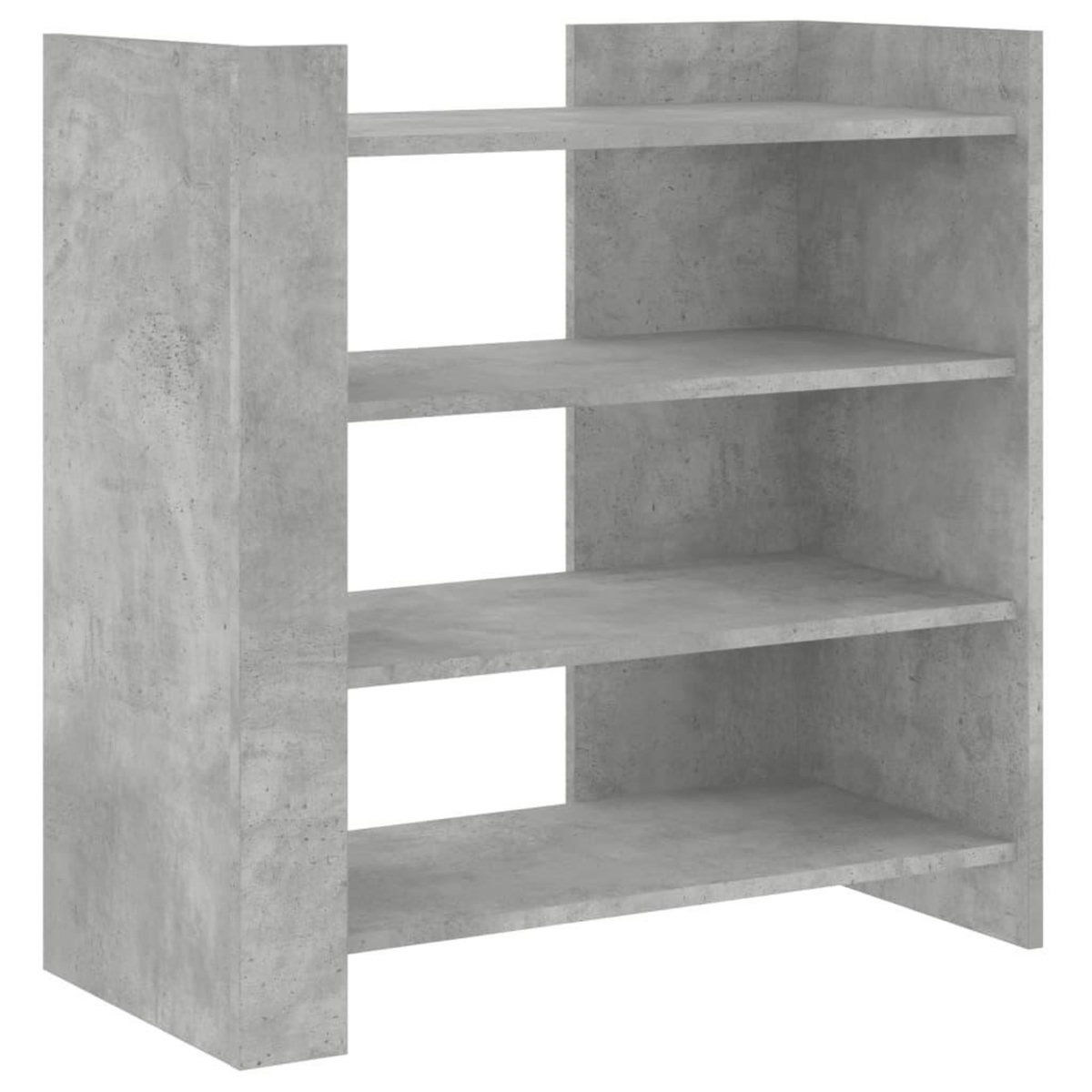 VIDAXL Buffet gris beton 73,5x35x75 cm bois d'ingenierie