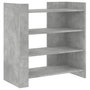 Voir la diapositive 2 : VIDAXL Buffet gris beton 73,5x35x75 cm bois d'ingenierie