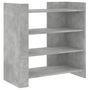 Voir la diapositive 2 : VIDAXL Buffet gris beton 73,5x35x75 cm bois d'ingenierie