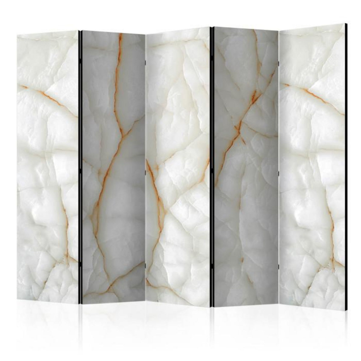 Paris Prix Paravent 5 Volets  White Marble  172x225cm