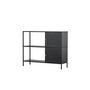 Voir la diapositive 3 : Paris Prix Console Design en Métal  Salta  100cm Noir