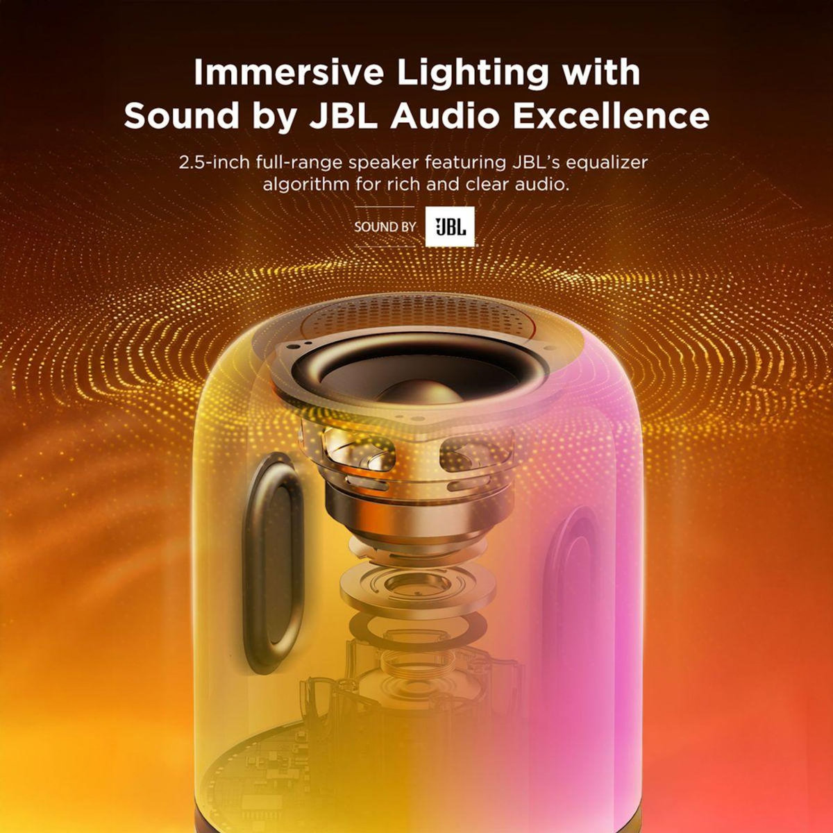 GOVEE Lampe connectée Lampe de table 2 Pro avec son JBL