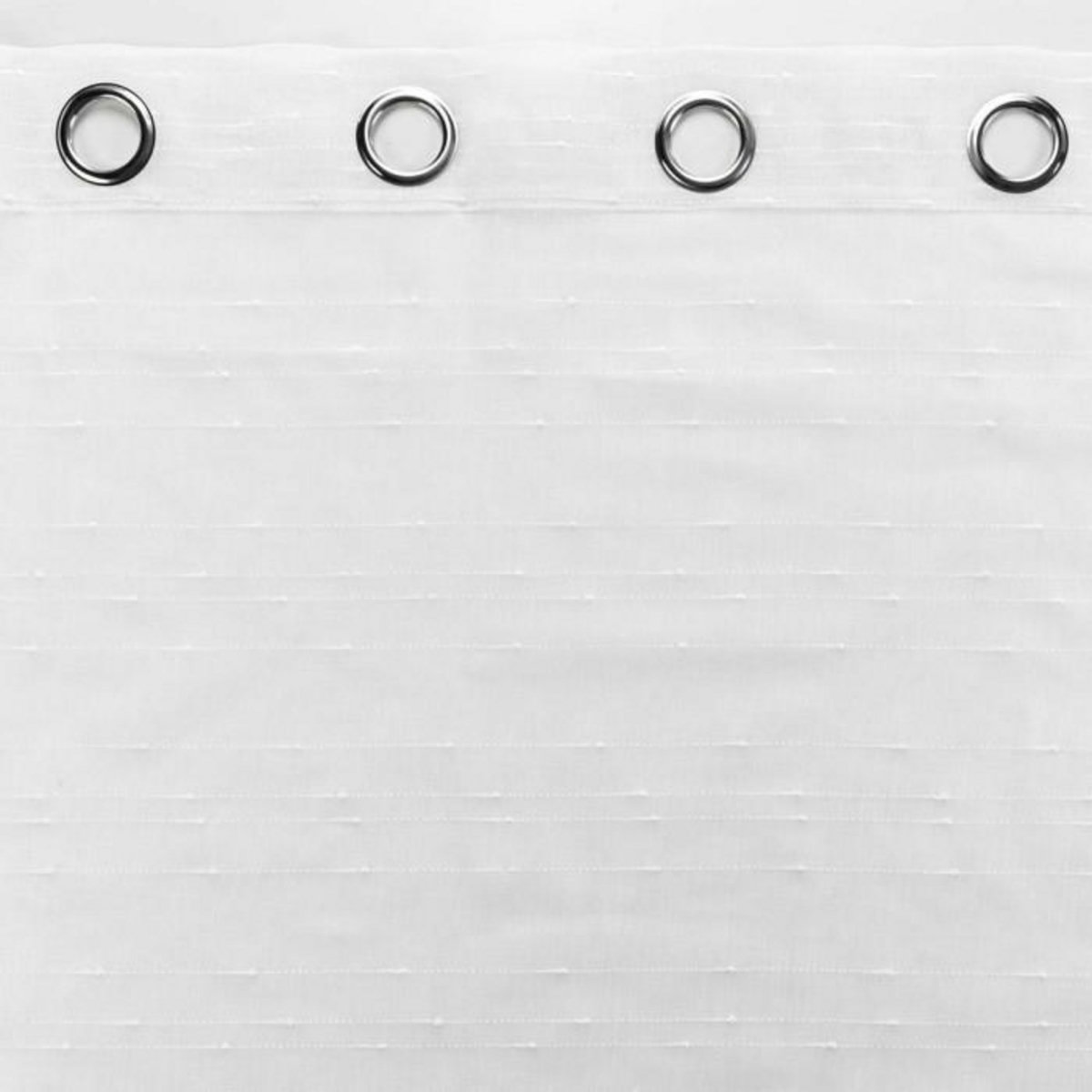 Paris Prix Rideau Voilage à Œillets  Opalia  140x240cm Blanc