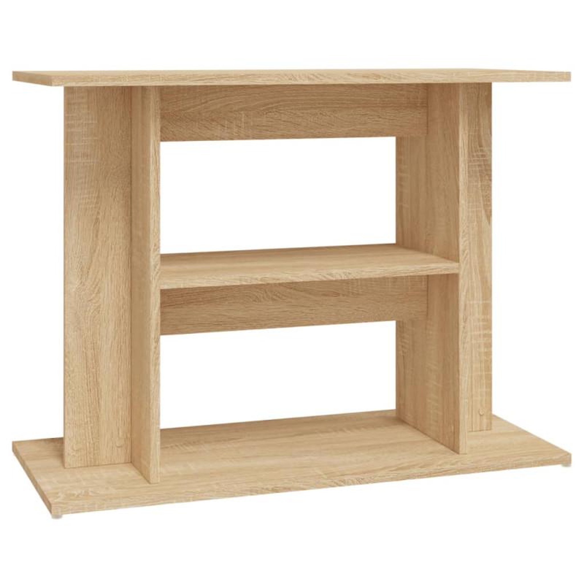 Voir la diapositive 2 : VIDAXL Support pour aquarium chêne sonoma 80x35x60cm bois d ingénierie