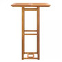 Voir la diapositive 4 : VIDAXL Table de bistro 75x75x110 cm Bois d'acacia massif