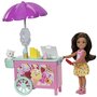 BARBIE Club Chelsea - Pack mini-poupée + chariot à glaces