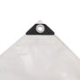 Voir la diapositive 4 : VIDAXL Bache 650 g / m^2 4 x 6 m Blanc