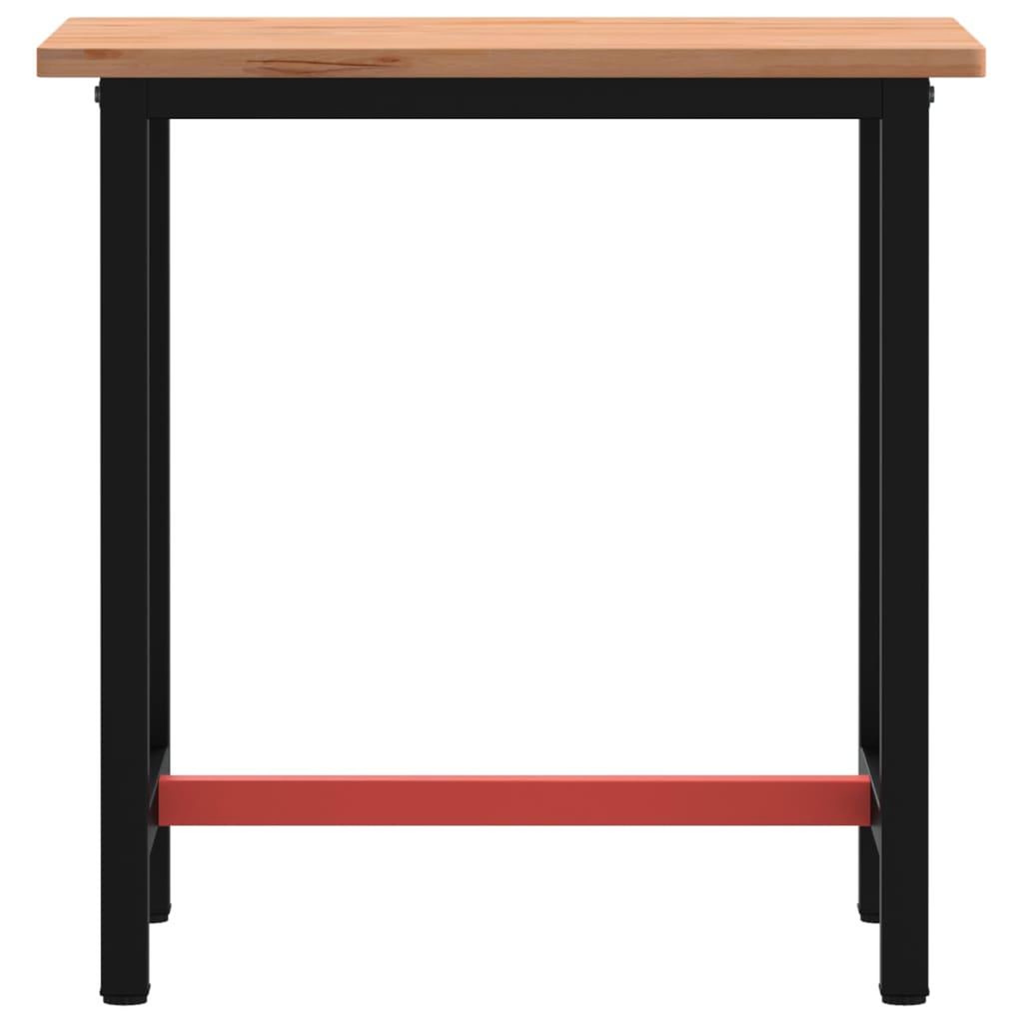 Voir la diapositive 3 : VIDAXL Etabli 80x55x81,5 cm bois massif de hetre et metal