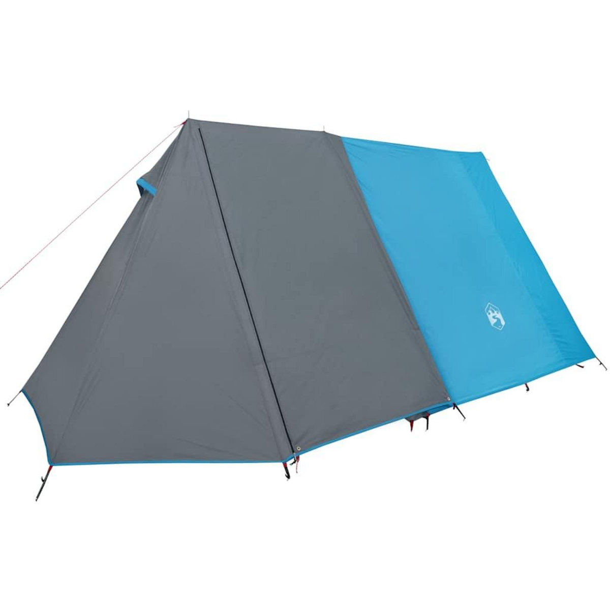 VIDAXL Tente de camping 3 personnes bleu impermeable