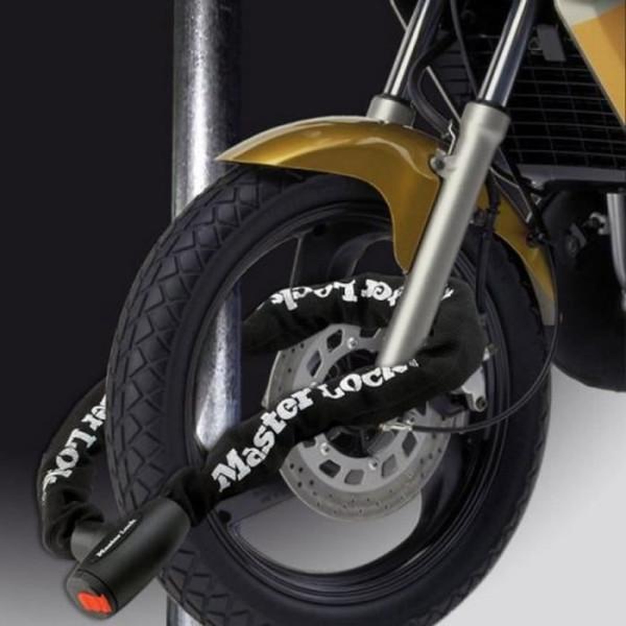 Voir la diapositive 4 : Master lock MASTER LOCK Chaîne Antivol Moto - 2 m chaîne - Idéal pour les Motos et Scooters