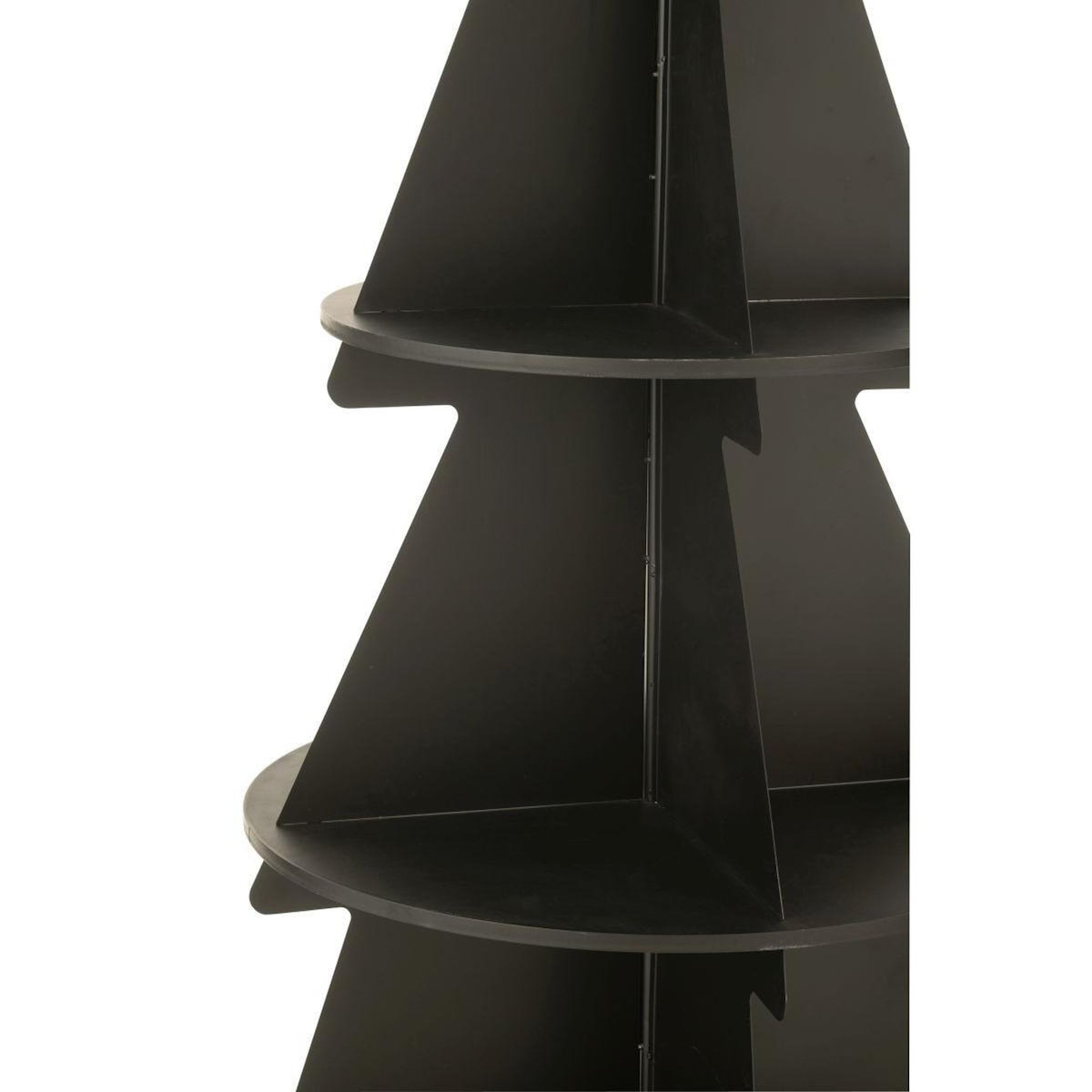 Paris Prix Étagère Sapin 4 Niveaux  Xmas  214cm Noir