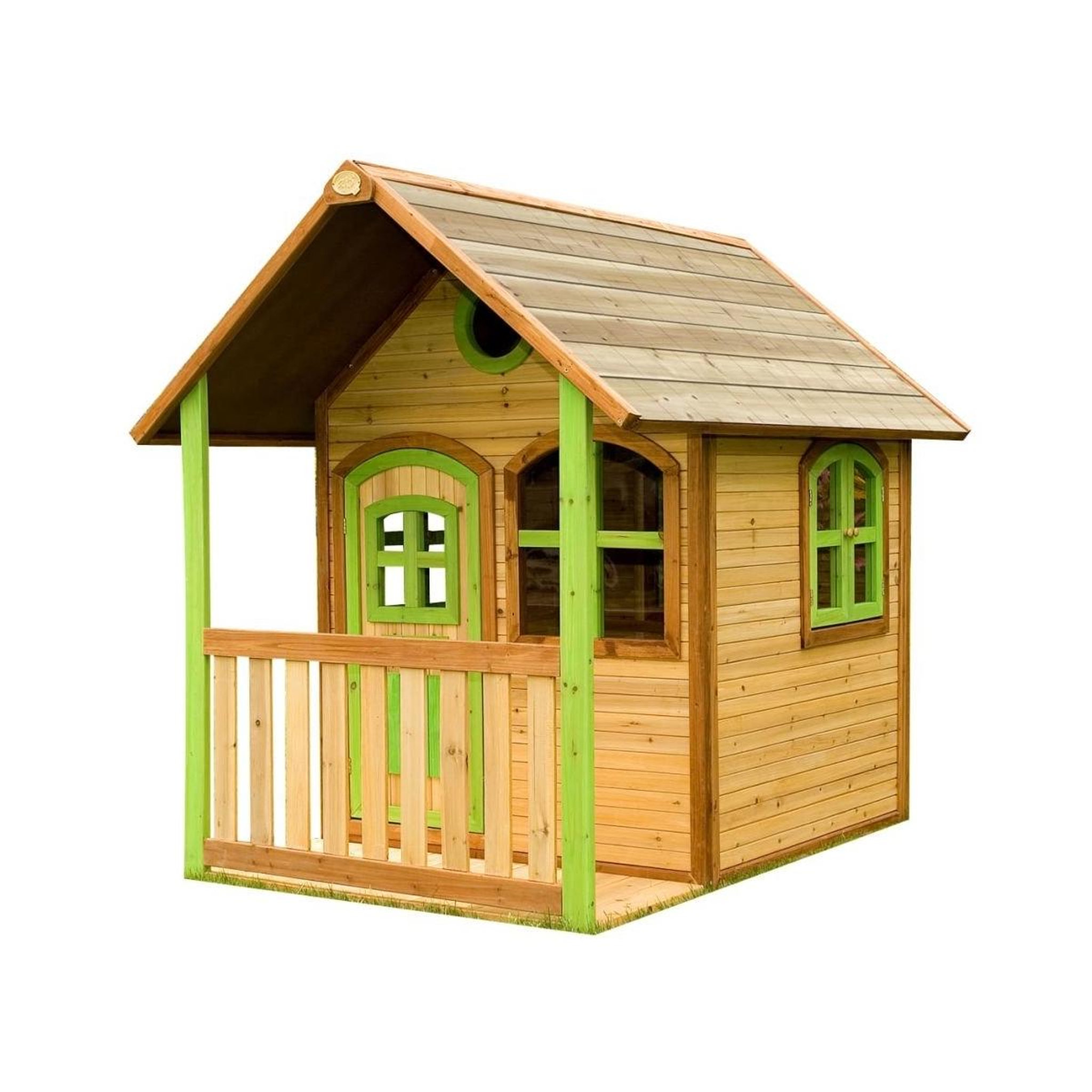 Axi House AXI Cabane enfant ALEX Brun vert