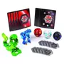 SPIN MASTER Battle Pack figurines Ventus Fangzor / Aquos Trox + cartes - Bakugan Battle Planet