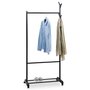 Voir la diapositive 1 : IDIMEX Penderie mobile AURIGO avec portemanteau, en métal