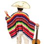WIDMANN Déguisement Poncho Mexicain Authentique - Adulte - L