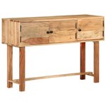 VIDAXL Buffet 115x35x75 cm Bois d'acacia massif