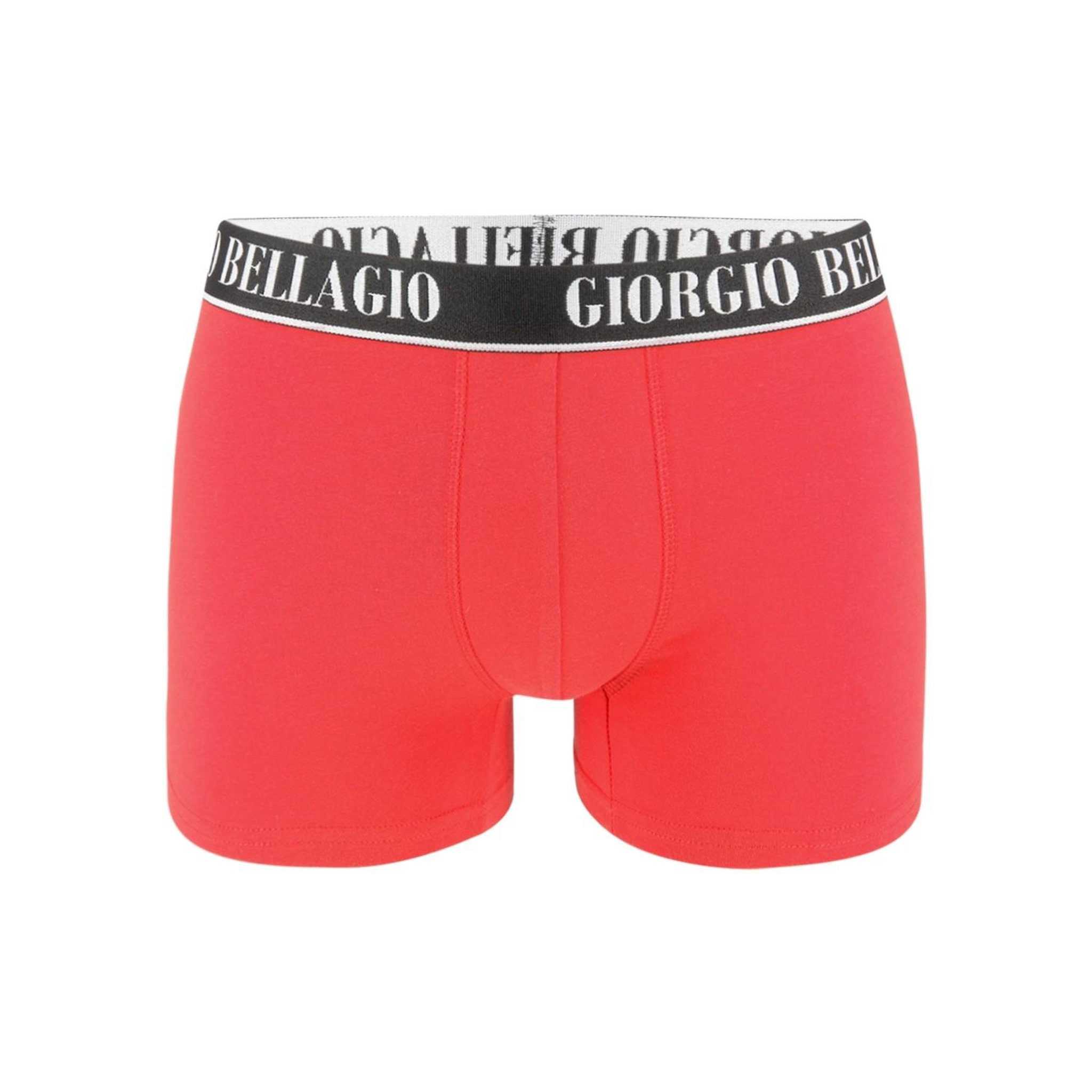 Voir la diapositive 6 : GIORGIO BELLAGIO Lot de 9 Boxers coton homme Smart