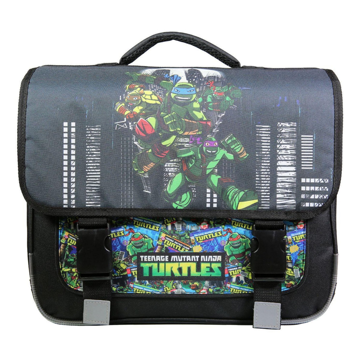 Bagtrotter BAGTROTTER Cartable 38 cm Tortues Ninja Noir
