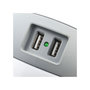 Voir la diapositive 4 : WATT AND CO Multiprise USB Wattball Blanc - Gris