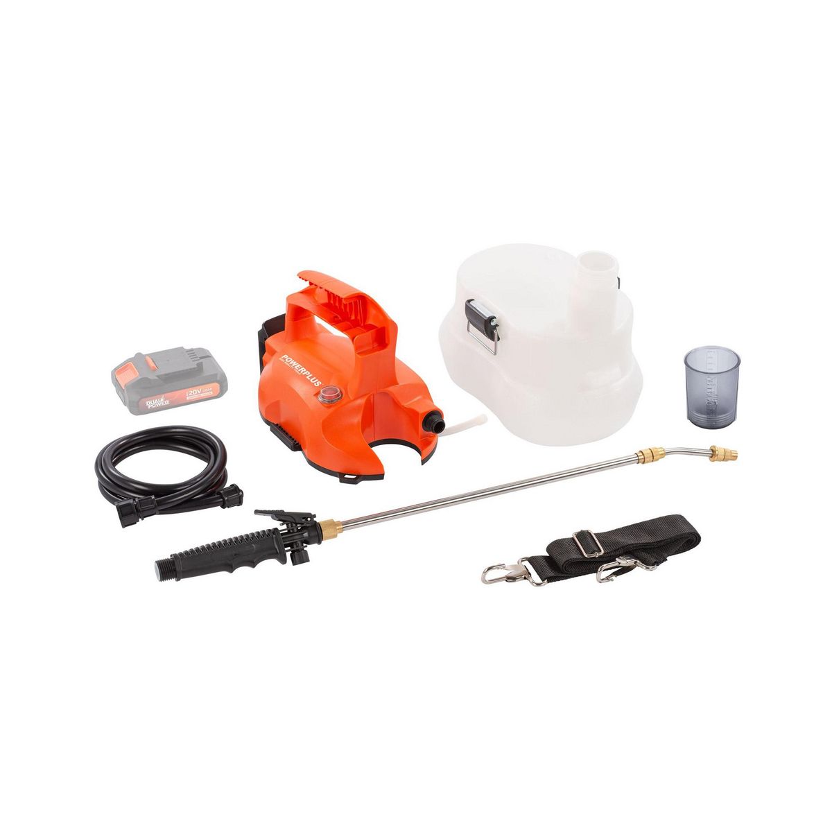 DUAL POWER Pulvérisateur à batterie 20volts 4litres