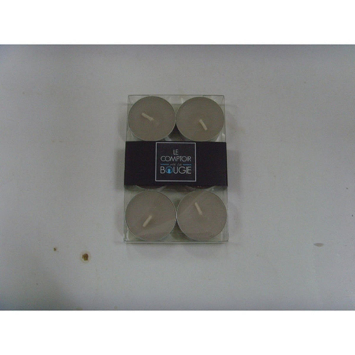 Comptoir des bougies Lot de 6 bougies colorées - Diam. 3,8 cm