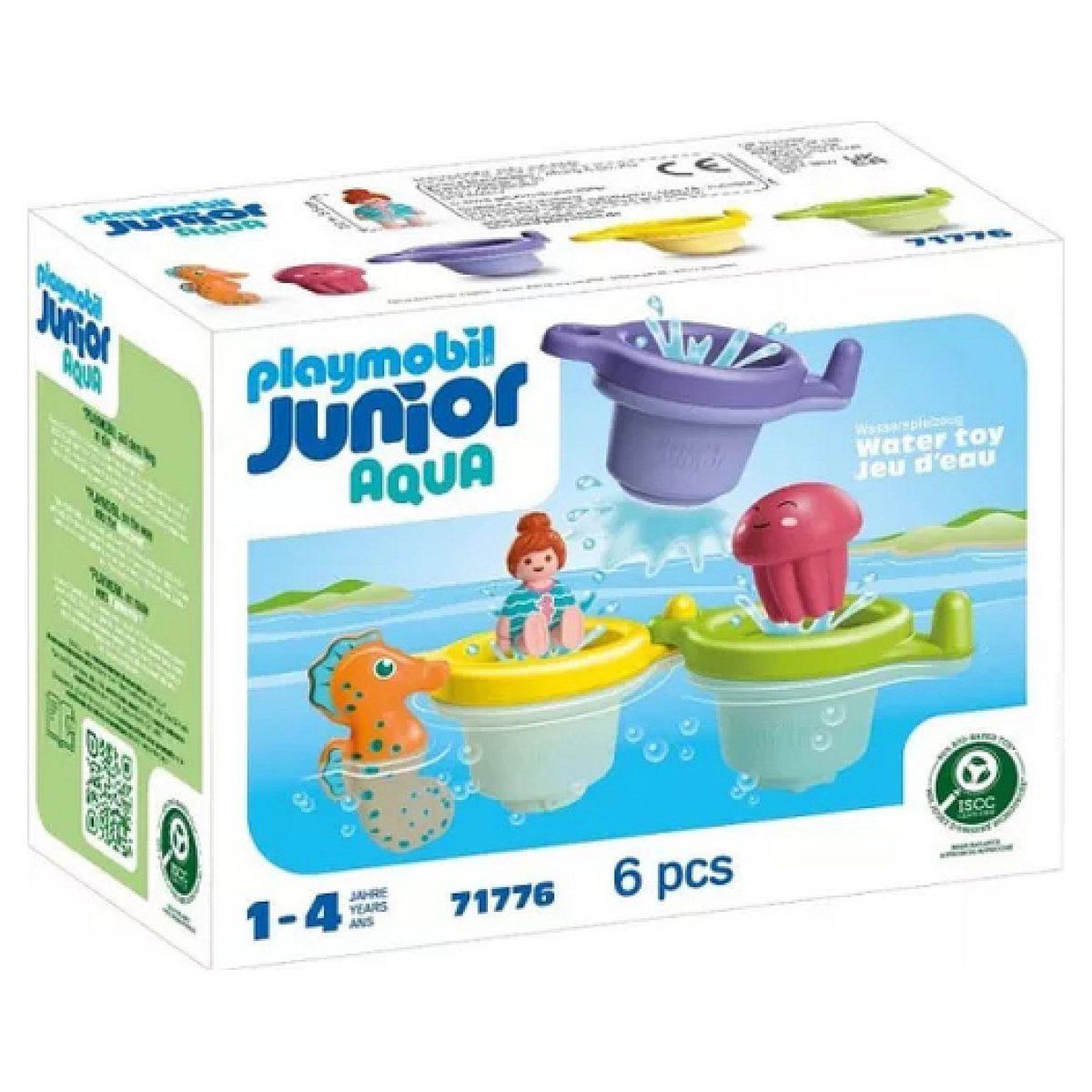 PLAYMOBIL 71776  junior : trio tasses flottantes  and  animaux