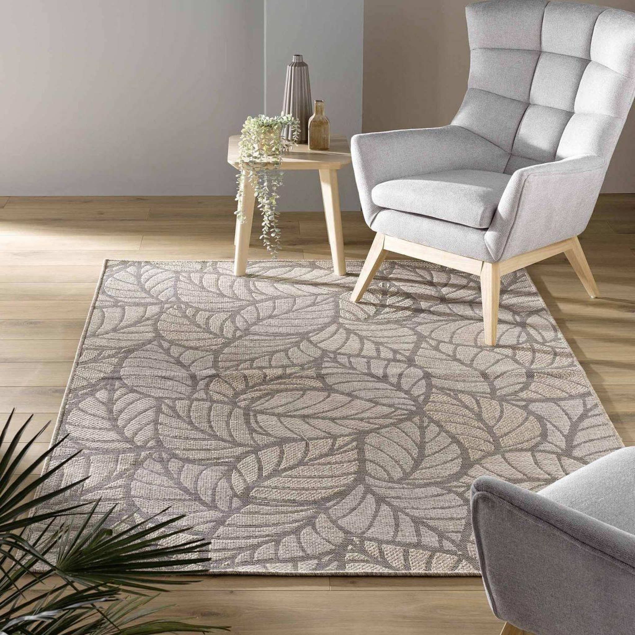 Voir la diapositive 4 : Douceur d'Intérieur Tapis déco tissé  vitalis  160x230cm naturel