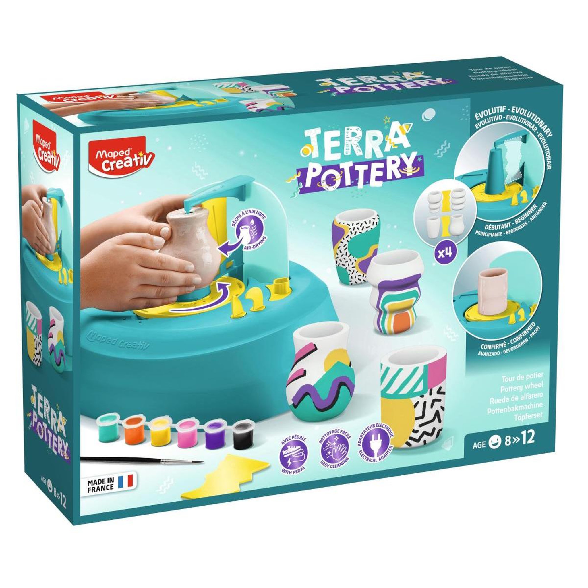 MAPED Tour de poterie - terra potery mc