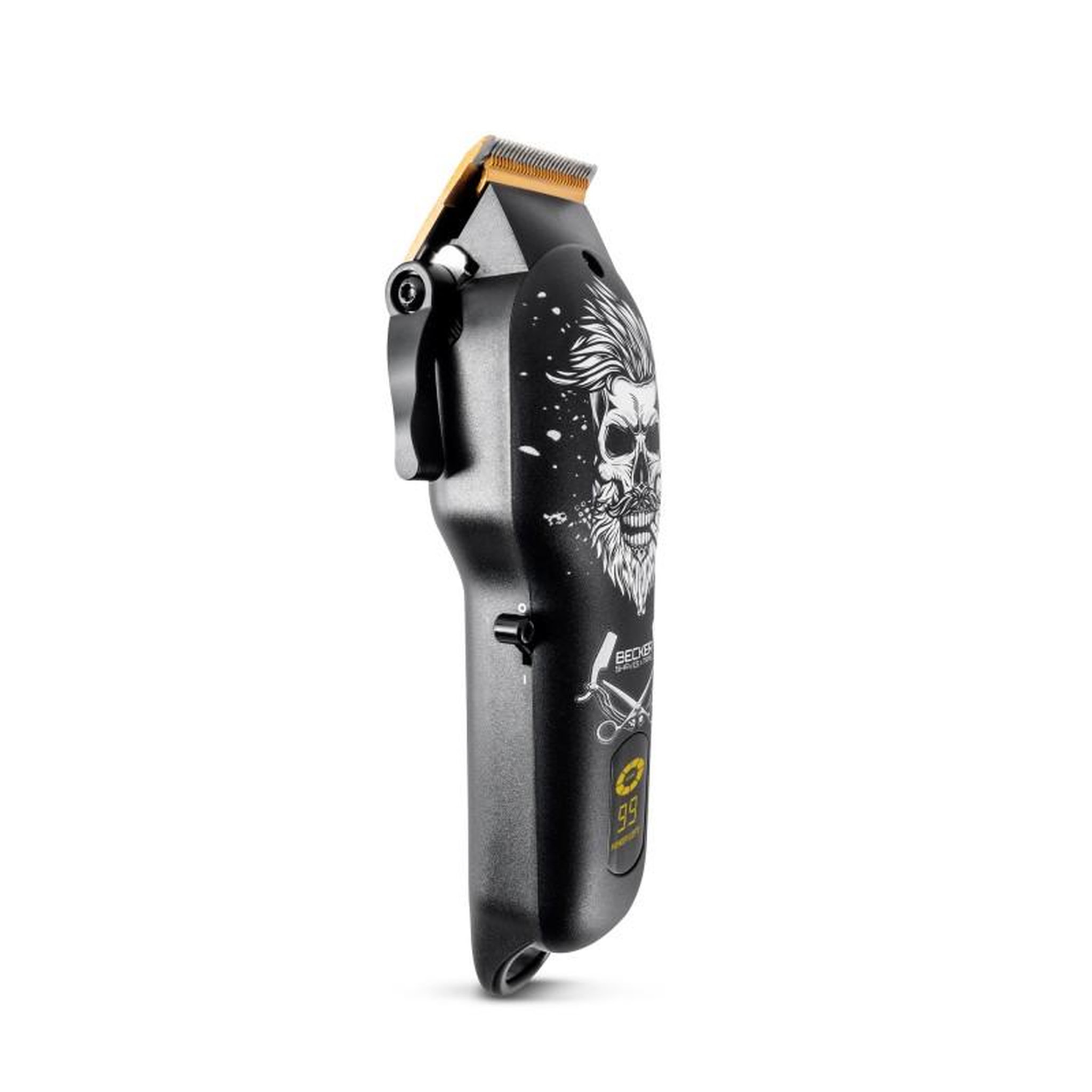 Voir la diapositive 4 : BECKER SHAVES ET TRIMS Tondeuse sans fil cheveux et barbe avec levier d'ajustement design hero i becker