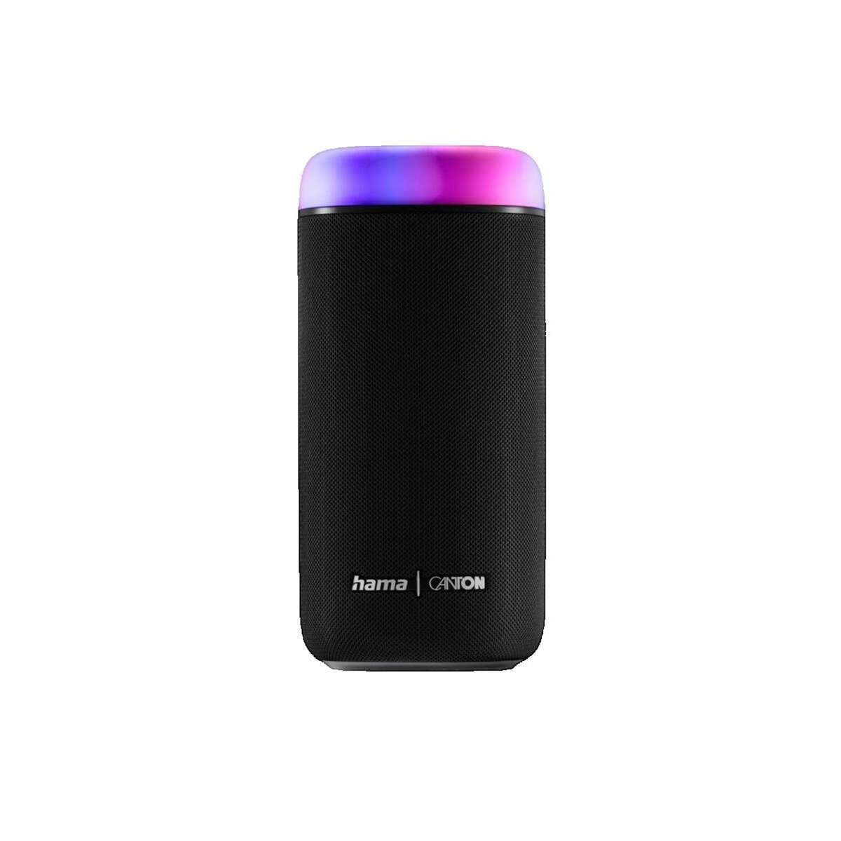 HABA FRANCE Enceinte portable Bluetooth Hama Glow Pro étanche IPX4 avec 5 modes de lumière, 30W