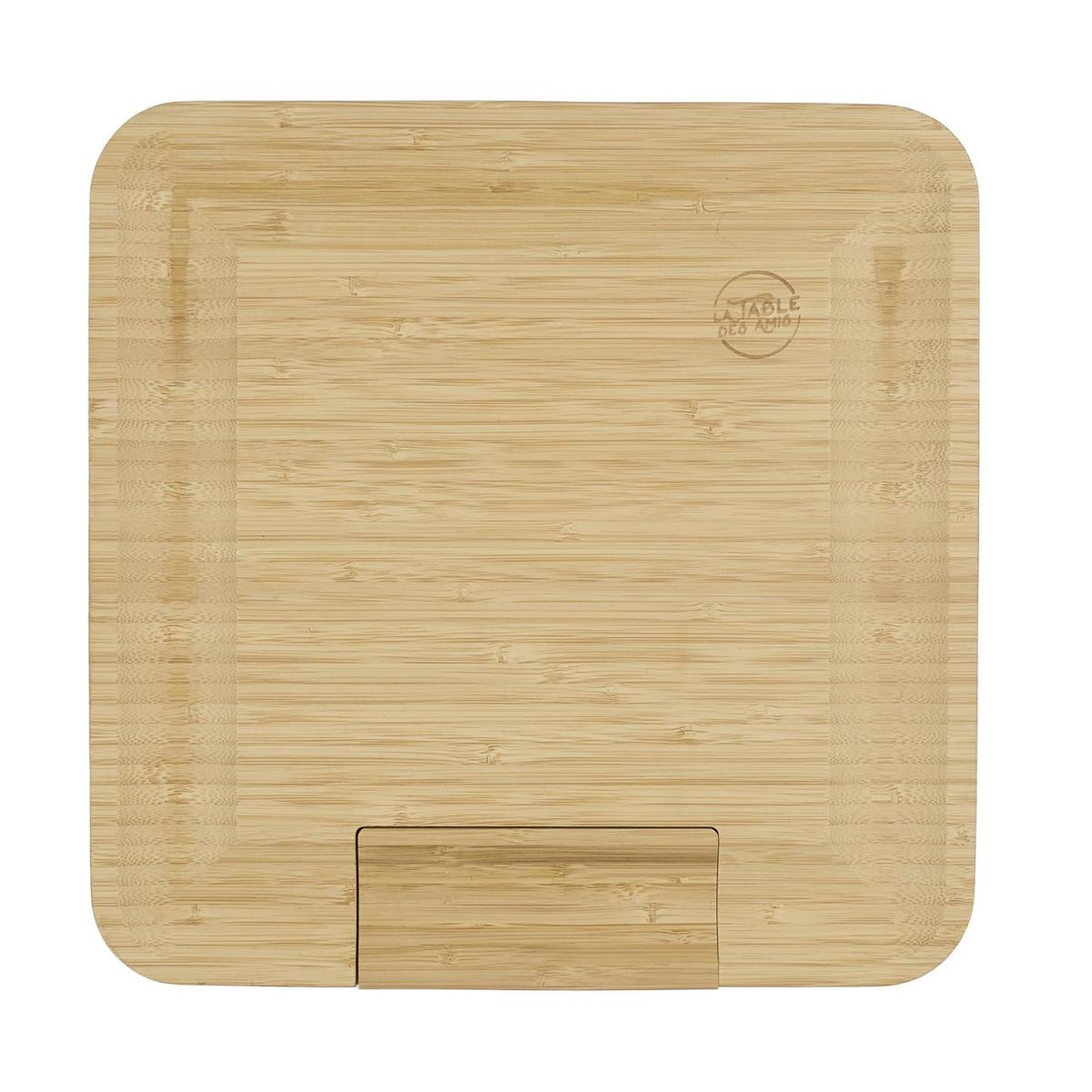 Voir la diapositive 5 : COOK CONCEPT Planche apéro en bambou  la table des amis  33cm naturel