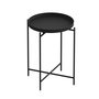 Voir la diapositive 1 : Habitat et Jardin Table basse en métal  Sheby  46 x 46 x 56 cm - Noir