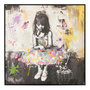 Voir la diapositive 1 : Paris Prix Tableau Déco  Ballerina  80x80cm Multicolore