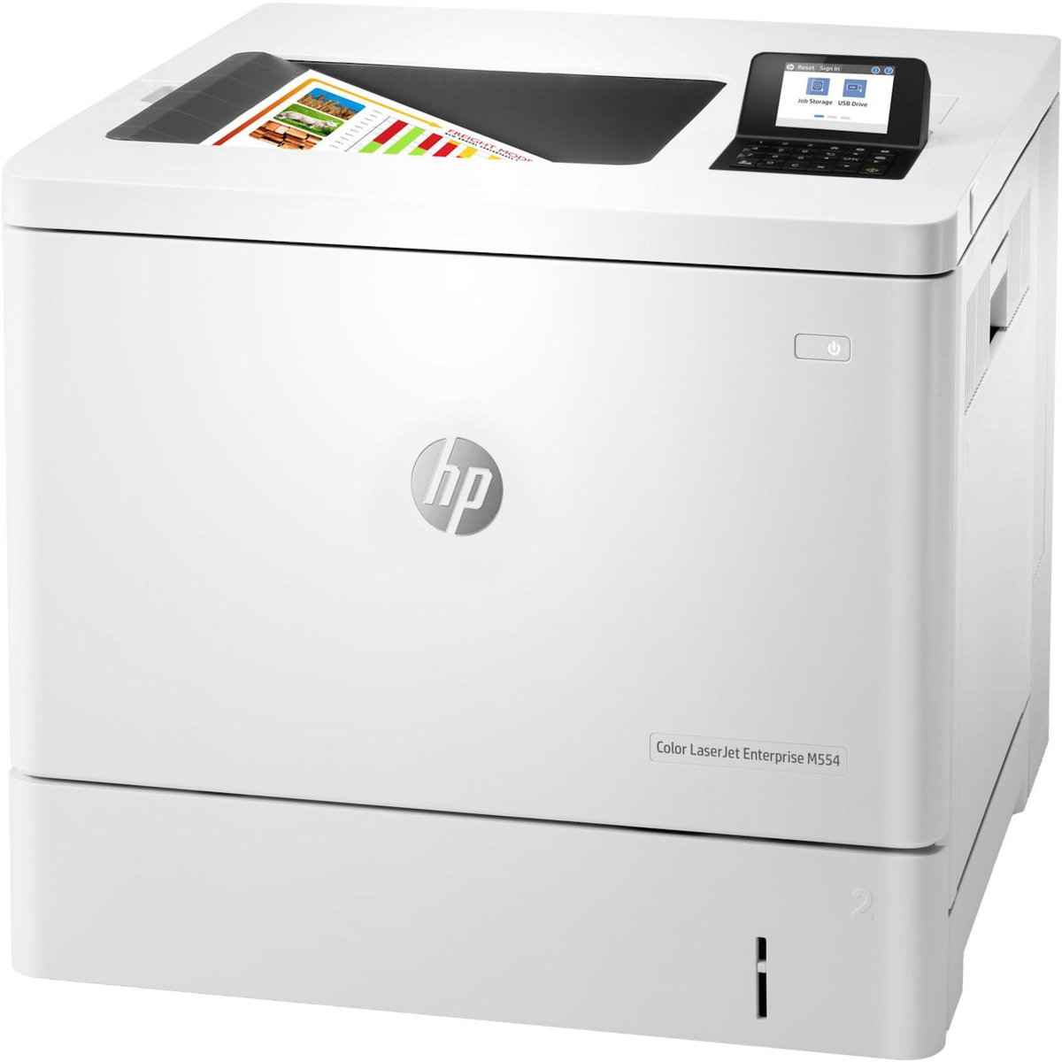 HP HP Color LaserJet Enterprise M554dn Printer Couleur 1200 x 1200 DPI A4