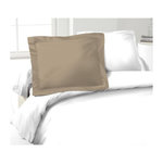 LOVELY HOME LOVELY HOME Lot de 2 Taies dOreillers 100% coton 50x70 cm - Beige