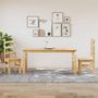 Voir la diapositive 3 : VIDAXL Table a manger  160x80x75 cm bois massif de pin