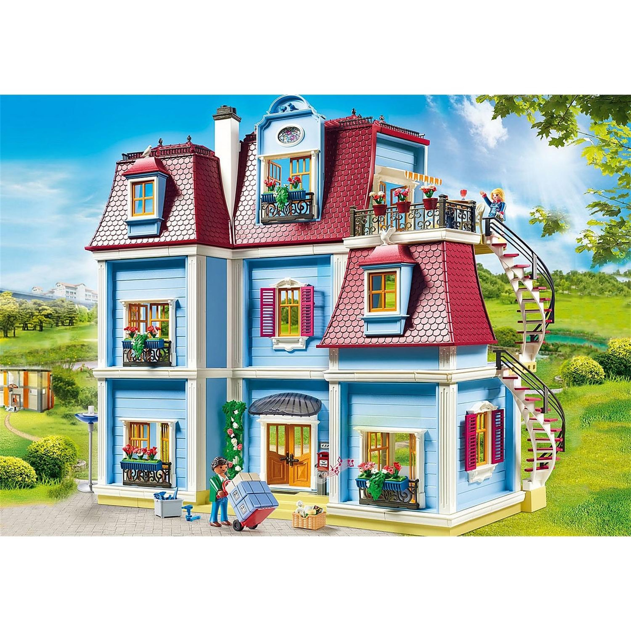 Voir la diapositive 2 : PLAYMOBIL Dollhouse – 70205+70206+70207+70208+70209+70210+70211