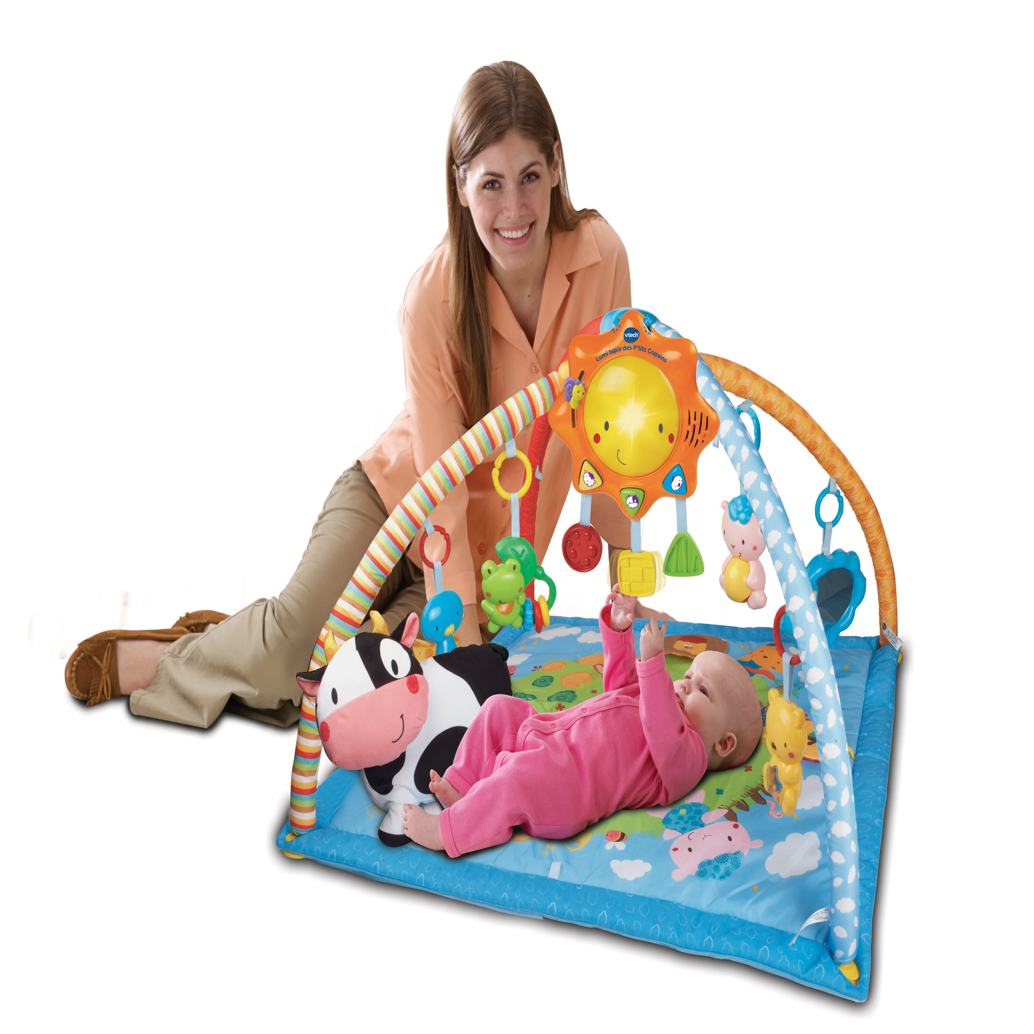 Voir la diapositive 3 : VTECH Lumi tapis des p'tits copains