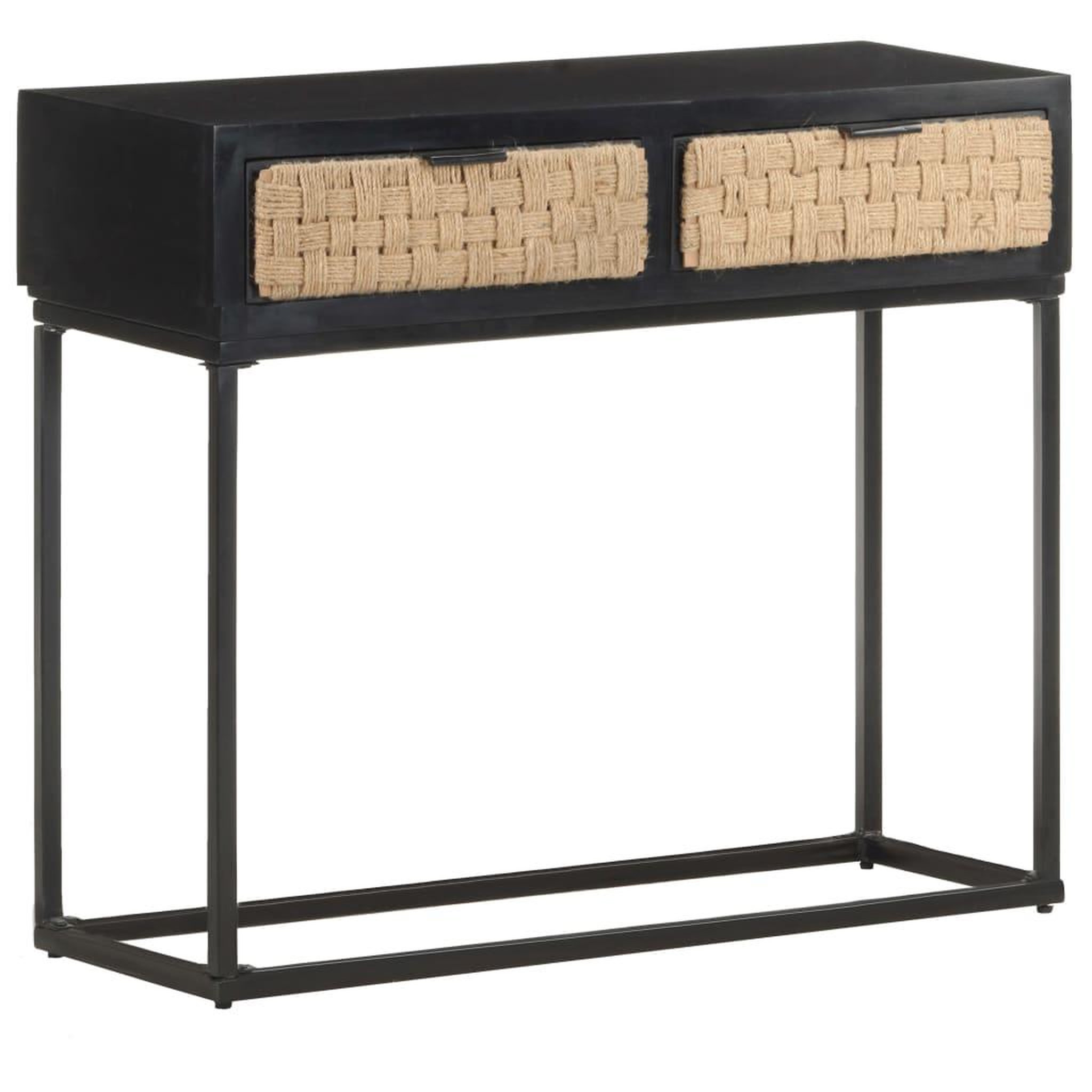 Voir la diapositive 1 : VIDAXL Table console 90x35x76 cm Bois de manguier massif