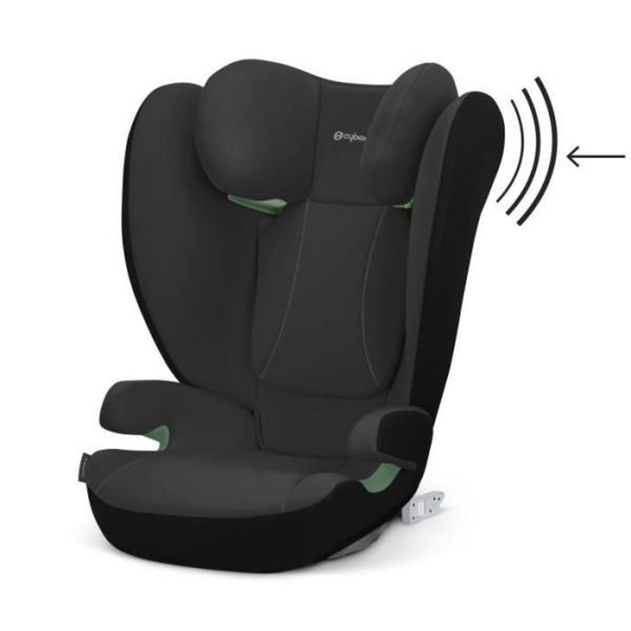 Voir la diapositive 4 : CYBEX Siege Auto  CBX by CYBEX SOLUTION B I-FIX 3 a 12 ans - Groupe 2/3 - 100 a 150 cm Black | black