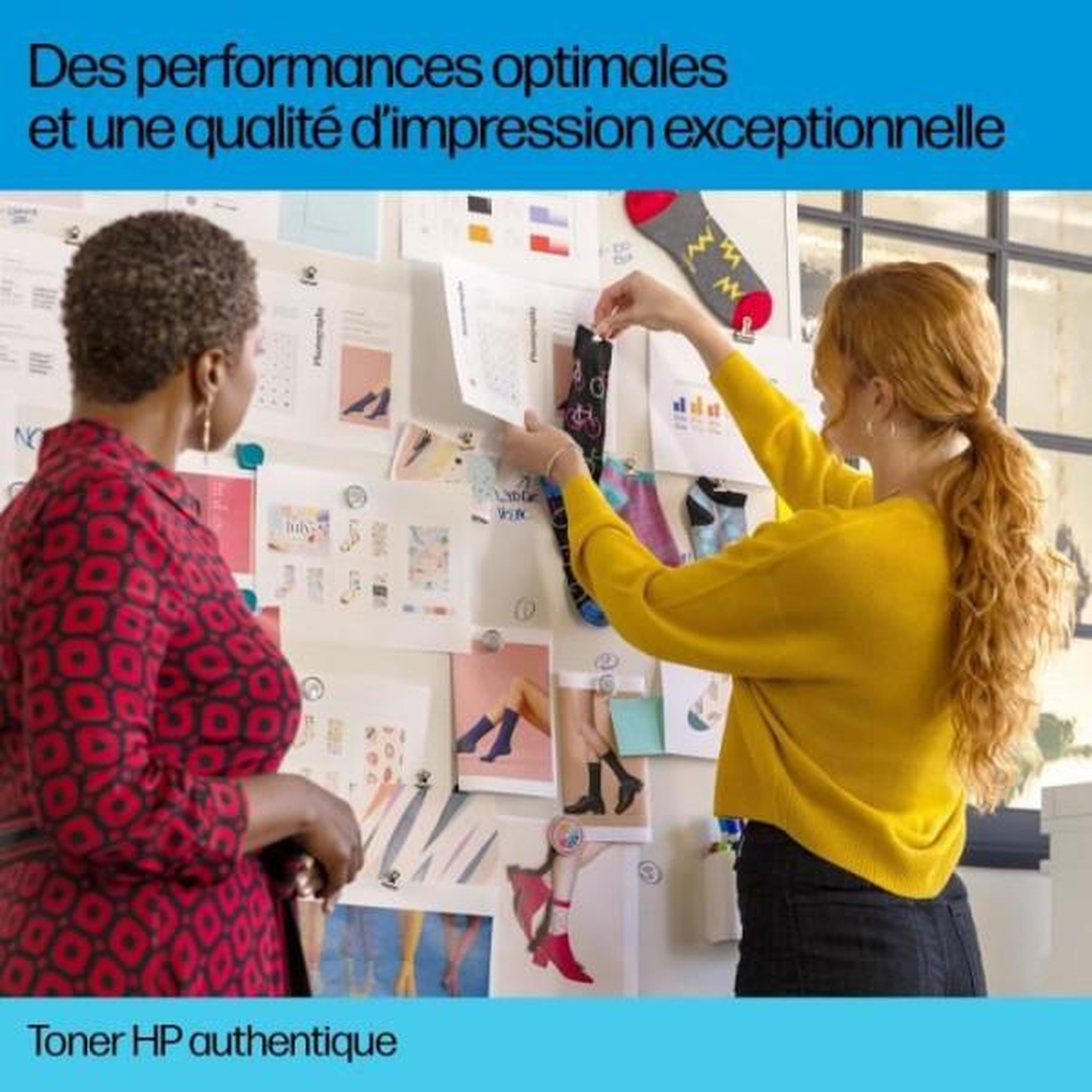 Voir la diapositive 3 : HP Cartouche de toner HP 125A (CB541A) cyan pour imprimantes HP Color LaserJet CP1215/CP1515/CP1518/CM1312MFP