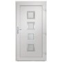 Voir la diapositive 5 : VIDAXL Porte d'entree anthracite 98x208 cm PVC