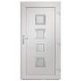 Voir la diapositive 5 : VIDAXL Porte d'entree anthracite 98x208 cm PVC