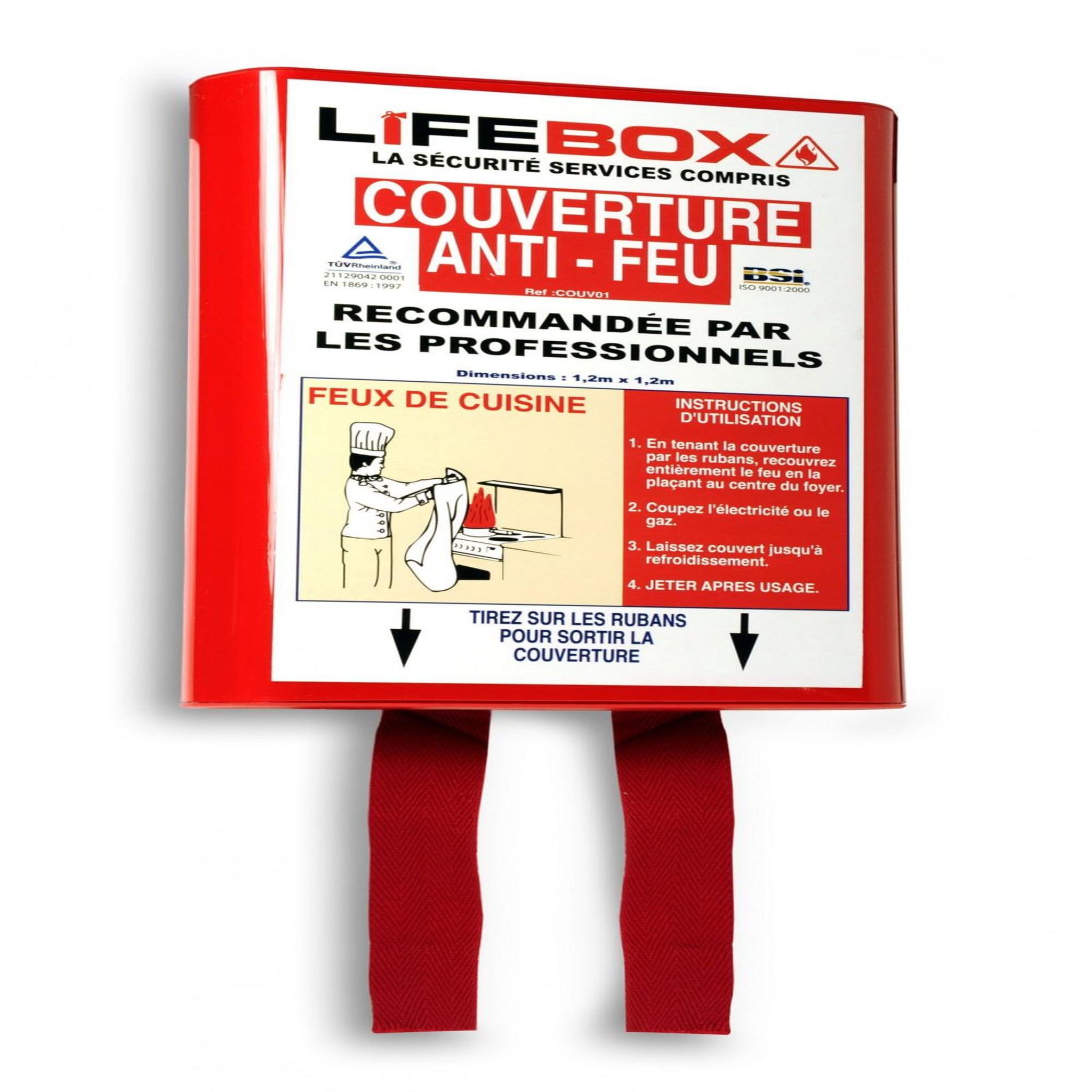 LIFEBOX Couverture antifeu LIFEBOX